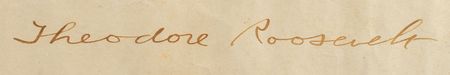 Lot #59 Theodore Roosevelt and William H. Taft Signed Document - Image 2
