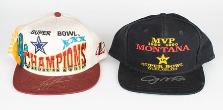 Lot #832 Joe Montana and Troy Aikman - Image 1