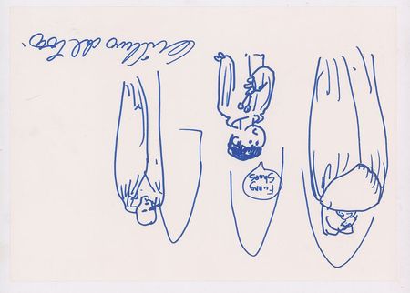 Lot #706 Guillermo del Toro Sketch - Image 1