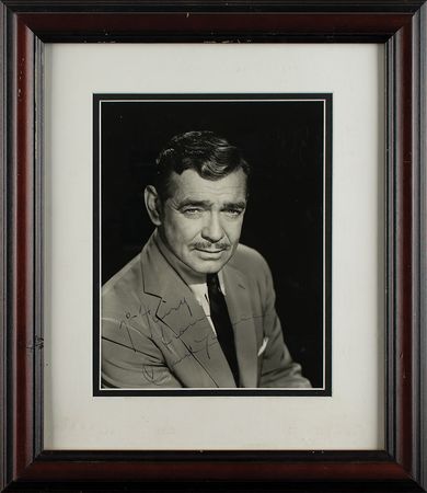 Lot #658 Clark Gable Signed Photograph - Image 2
