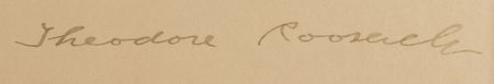 Lot #57 Theodore Roosevelt Signed Document - Image 3