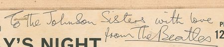 Lot #478 Beatles: A Hard Day's Night signed in full by the Beatles - Image 6