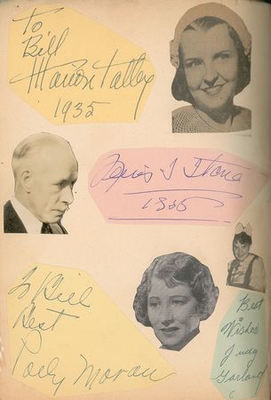 Lot #676 Vintage Hollywood: Amazing who's who of vintage Hollywood, highlighted by Harlow, Disney, Wayne, Garland, and many more! - Image 8