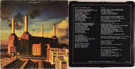 Lot #491 Pink Floyd: Vintage-signed Animals gatefold featuring all four members of Pink Floyd - Image 1
