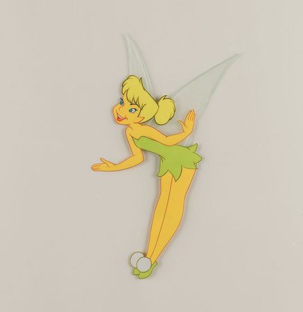 Lot #934 Tinker Bell production cel from Peter Pan Production Cel - Image 1