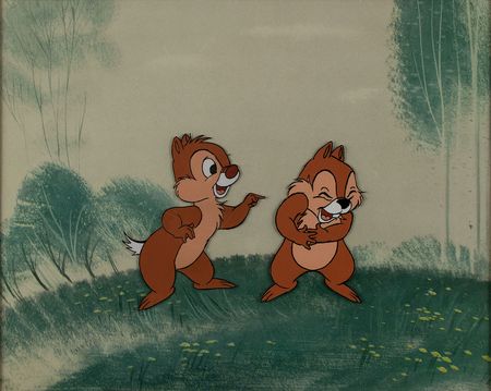 Lot #1052 Chip 'n' Dale production cel Production Cel - Image 1