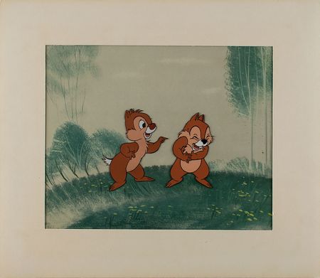 Lot #1052 Chip 'n' Dale production cel Production Cel - Image 2