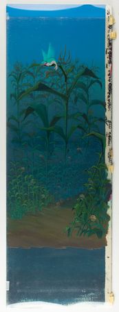Lot #971 Flit panorama key master background setup from Pocahontas: Vertical super-pan of Flit from Pocahontas - Image 1