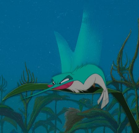 Lot #971 Flit panorama key master background setup from Pocahontas: Vertical super-pan of Flit from Pocahontas - Image 2