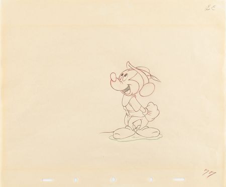 Lot #1034 Mickey Mouse production drawing from Fun and Fancy Free Production Drawing - Image 1