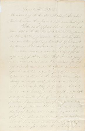 Lot #19 James K. Polk and James Buchanan: Polk