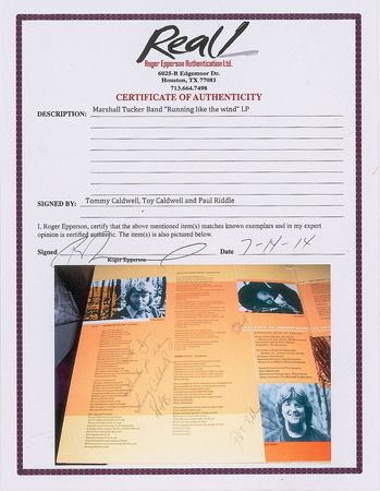 Lot #565 The Marshall Tucker Band Album - Image 3