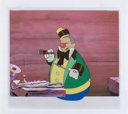 Lot #867 W. C. Fields production cel from Broken Toys Production Cel - Image 1