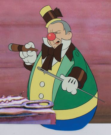 Lot #867 W. C. Fields production cel from Broken Toys Production Cel - Image 2