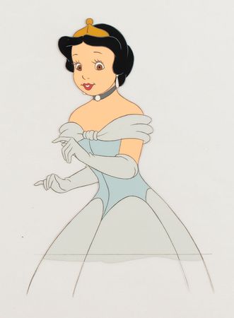 Lot #1083 Snow White production cel from 65th Academy Awards Television Broadcast Production Cel - Image 2