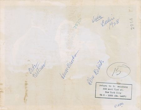 Lot #693 Louise Brooks Signed Photograph - Image 2
