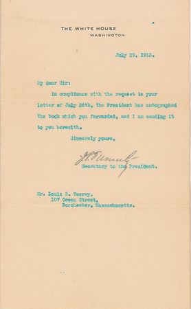 Lot #66 Woodrow Wilson Book - Image 2
