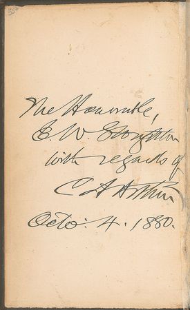 Lot #43 Chester A. Arthur Book - Image 1