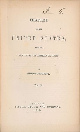 Lot #21 Millard Fillmore: Annotated history volume from Fillmore's personal library - Image 1
