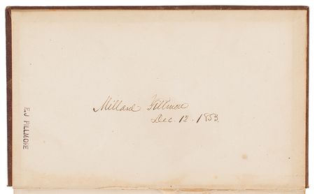 Lot #21 Millard Fillmore: Annotated history volume