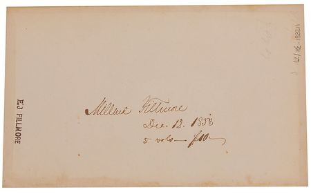 Lot #22 Millard Fillmore Book