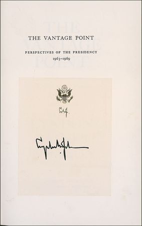 Lot #126 Lyndon B. Johnson Book - Image 1