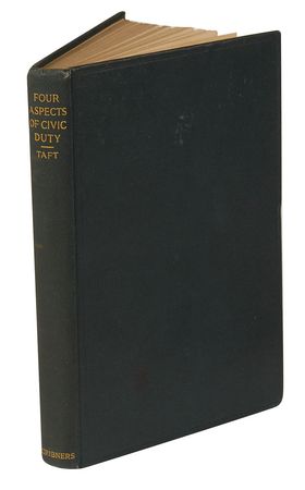 Lot #62 William H. Taft Book - Image 2
