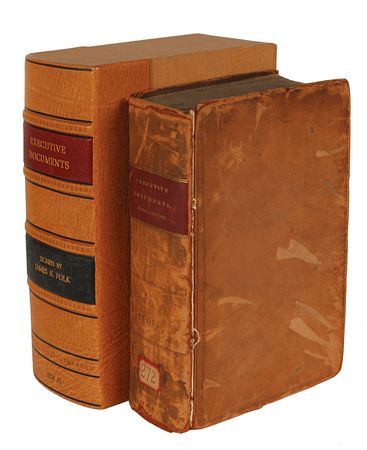 Lot #17 James K. Polk Book - Image 2