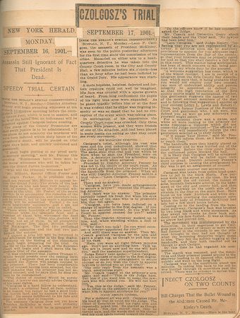 Lot #51 William McKinley Scrapbook - Image 5