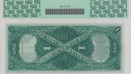 Lot #240 Fr. 37 1917 $1 Legal Tender Legal Tender - Image 2