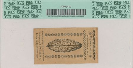 Lot #206 1776 18 Pence New Jersey Colonial Currency Colonial Currency - Image 2