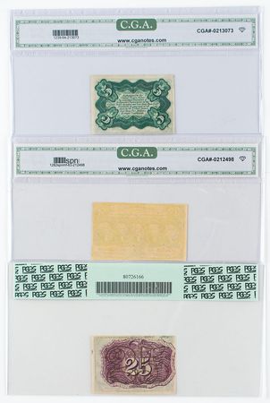 Lot #243 Fractional Currency Fractional Currency - Image 2