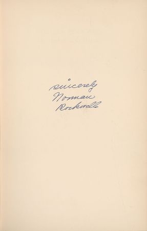 Lot #410 Norman Rockwell Book - Image 1