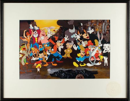 Lot #1074 Legendary animated characters  production cel from Who Framed Roger Rabbit Production Cel - Image 2