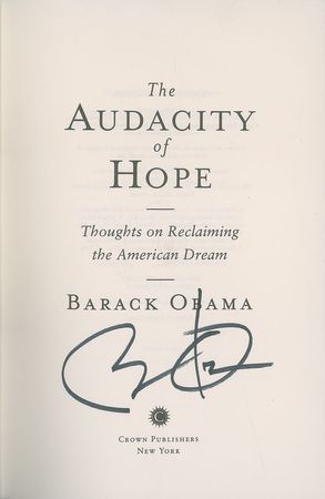 Lot #142 Barack Obama Book - Image 1