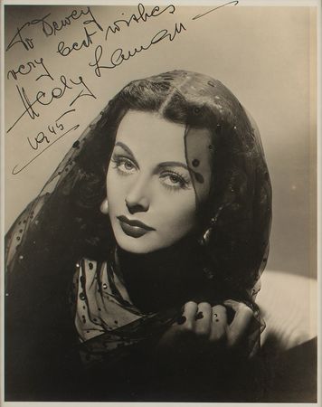 Lot #742 Hedy Lamarr Signed Photograph - Image 1