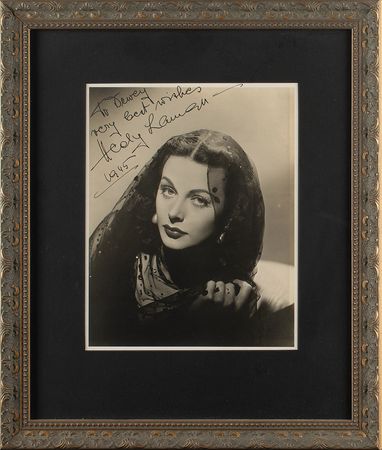 Lot #742 Hedy Lamarr Signed Photograph - Image 2