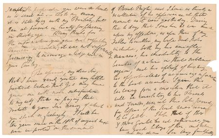 Lot #429 William Wordsworth Handwritten Letter Signed - Image 2