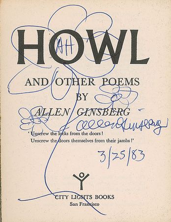 Lot #438 Allen Ginsberg Book - Image 1