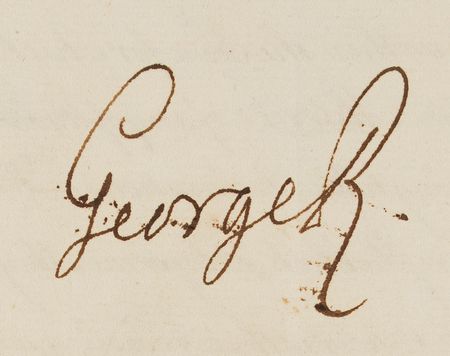 Lot #259 King George III Signed Document - Image 2
