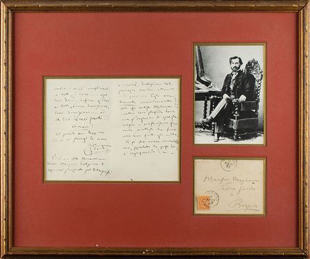 Lot #471 Giuseppe Verdi: On the debut of Falstaff at Brescia's Teatro Grande - Image 1