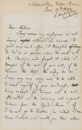 Lot #465 Felix Mendelssohn-Bartholdy: 