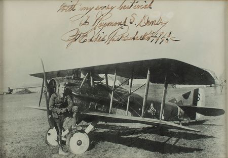 Lot #324 Eddie Rickenbacker Signed Photograph - Image 1