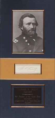 Lot #36 U. S. Grant Signature - Image 1