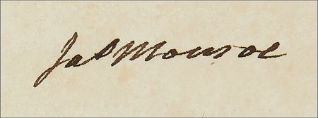 Lot #4 James Madison and James Monroe Signed Document - Image 3