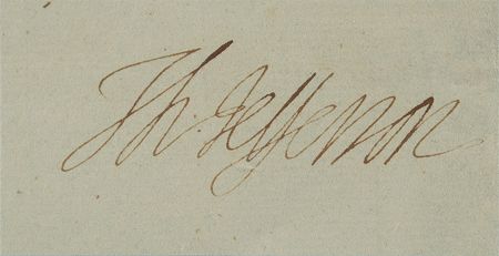 Lot #3 Thomas Jefferson Signature - Image 2