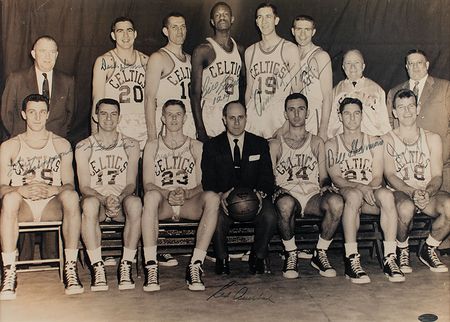 Lot #816 Boston Celtics Signed Photograph - Image 1