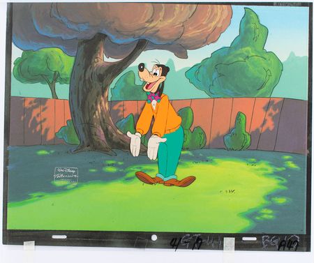 Lot #1081 Goofy production cel from Goof Troop Production Cel - Image 1