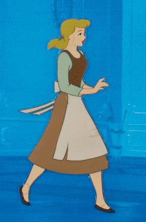 Lot #919 Cinderella production cel from Cinderella Production Cel - Image 3