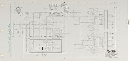 Lot #2215 Jim McDivitt's Apollo 9 Flown Schematic - Image 1